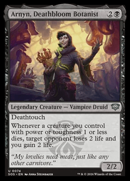 Arnym, Deathbloom Botanist