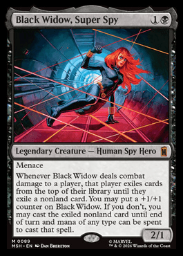 Black Widow, Super Spy