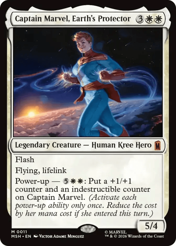 Captain Marvel, Earth’s Protector