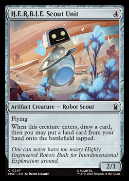 H.E.R.B.I.E. Scout Unit