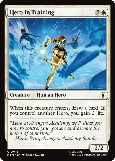 Hero in Training