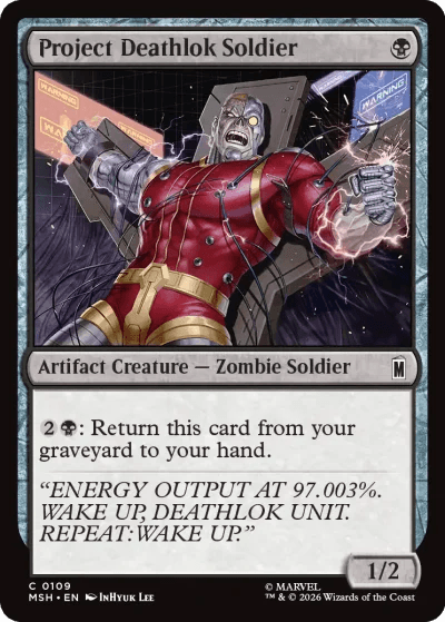 Project Deathlok Soldier