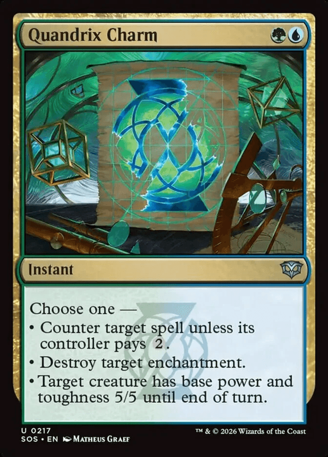 Quandrix Charm