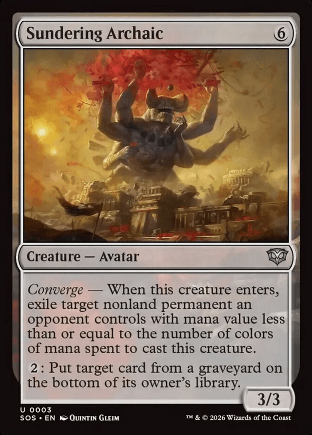 Sundering Archaic