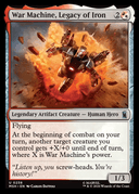 War Machine, Legacy of Iron normal